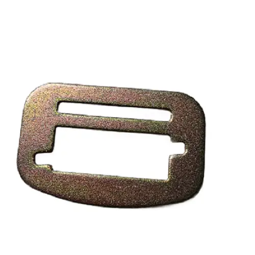 Regolatore con fibbia scorrevole con cinturino in metallo per cintura di sicurezza e cinturino da esterno